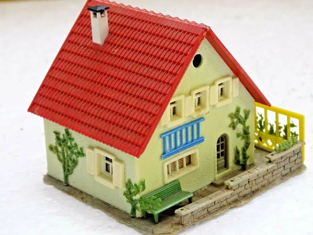 Immeubles miniatures pour modélisme | Baron du rail