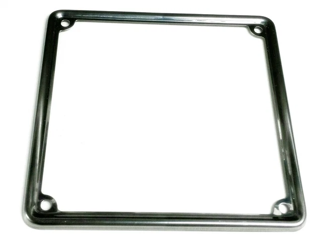 Cornice Cromata 170x170 Per Targhe Vecchio Tipo