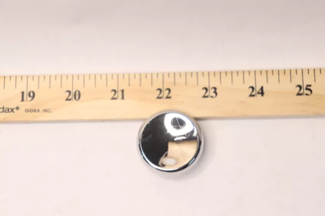 Liberty Concave Round Knob Polished Chrome 1-1/2" - MISSING HARDWARE