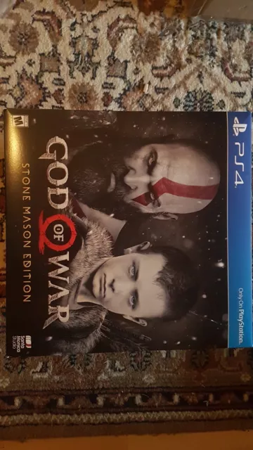 God of war STONE MASON EDITION,ps4