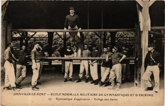CPA JOINVILLE-le-PONT École norm. Militaire Gymnastique d'application (569987)