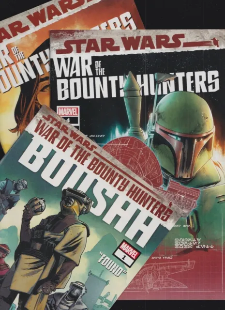 CLEARANCE BIN STAR WARS: WAR OF THE BOUNTY HUNTERS VG Marvel sold SEPARATELY