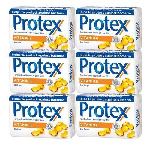 Protex Jabón Antibacteriano en Barra Vitamina E Antigérmenes Protege la...