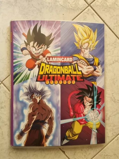 Set completo NUOVA Collezione 153 Laminards DRAGONBALL ULTIMATE + raccoglitore