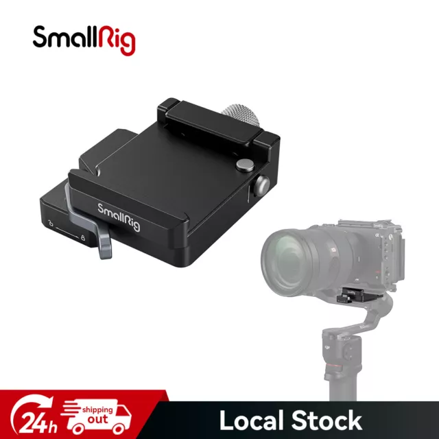 SmallRig Arca-Swiss Mount Plate,Quick Release Baseplate For DJI RS 3 Mini 4195