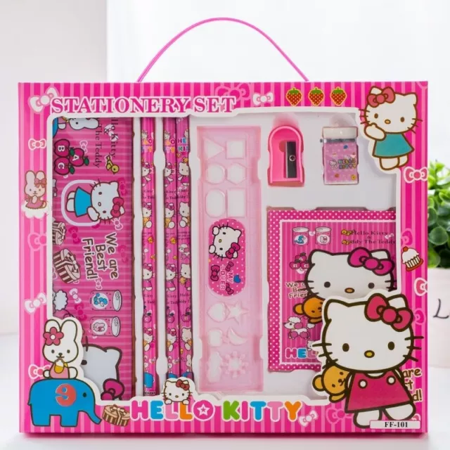Hello Kitty Stationery Set, Hello Kitty Stationary Set