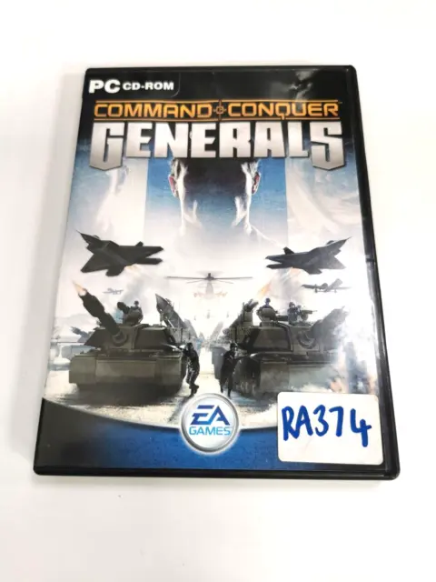 Command Conquer Generals PC EA Game ELSPA 15+ Preloved #GB 9
