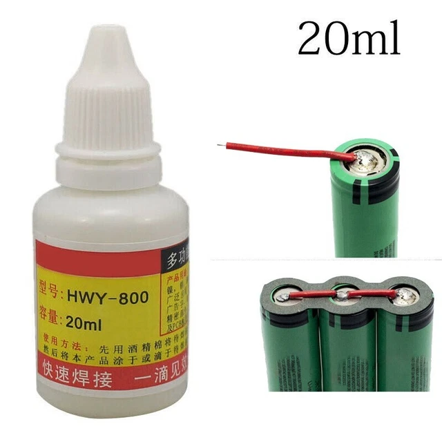 1x Liquid Solder Flux,20ml Bottle Soldering Paste Liquid Welding Solder HWY-800