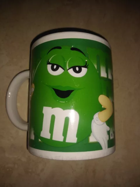 MMs Green MM Coffee Mug Cup Girl Female 2016 Official Licensed 16 oz