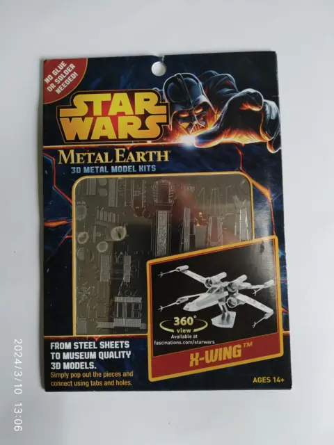 Star Wars Metal Earth X Wing model kit