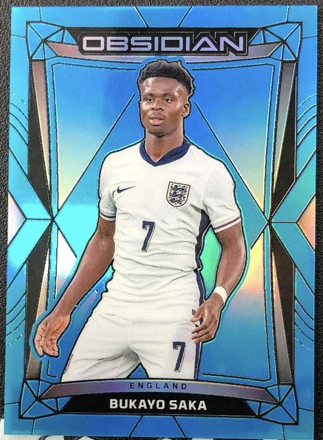 2021-22 PANINI OBSIDIAN BUKAYO SAKA 03/10 Electric Etch