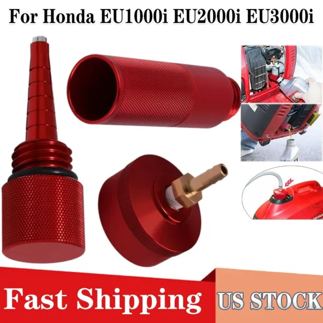 Tapa de gasolina de funcionamiento extendido embudo de aceite varilla magnética para generador Honda EU2000i GO