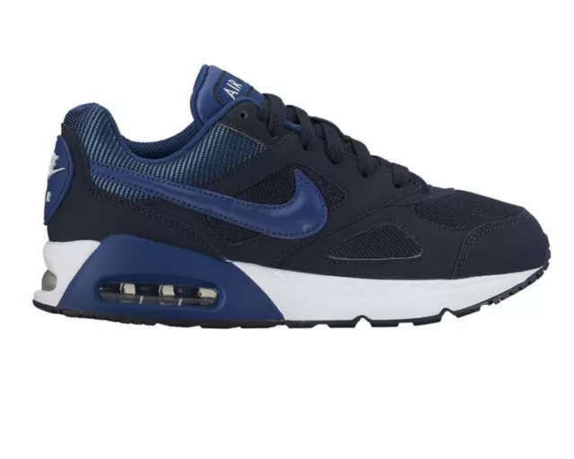 Nike Air Max Ivo Juniors Trainers Kids Sports Shoes Sneakers Navy/Blue 3