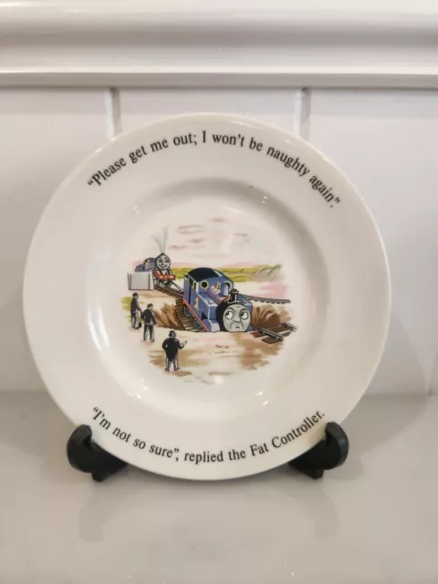 Vintage 80s Wedgewood Thomas The Tank Engine China Side Plate - 17.7cm