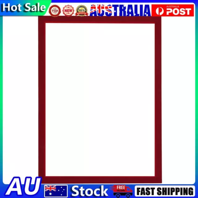 Diamond Painting Magnetic Frame Self-Adhesive (Red Glossy Inner Size 25x35cm)