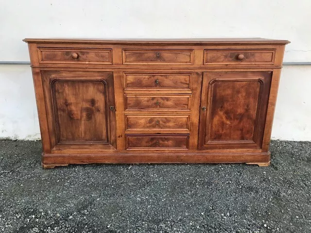 Credenza  Luigi Filippo in Ciliegio - Restaurata (in corso d'opera)_car 2570