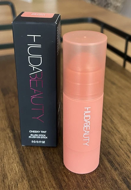 Stick rosso Huda Beauty tinta sfacciata ""Perky Peach"" 5 g - nuovo in scatola
