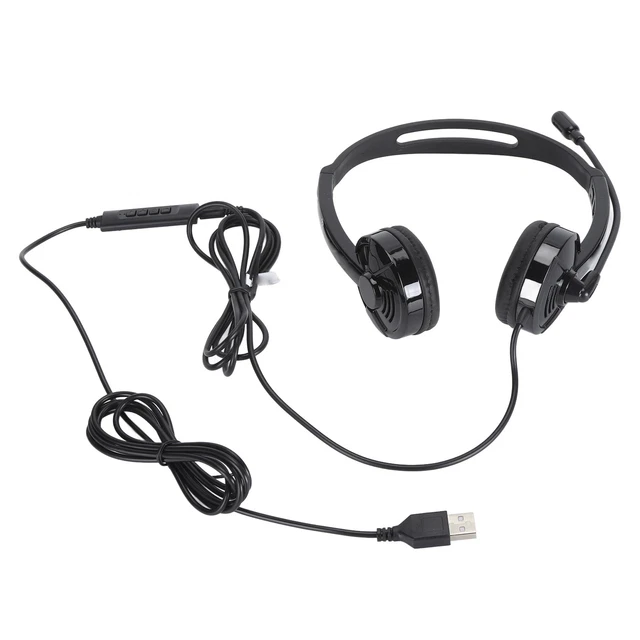 Cuffia USB mono con cancellazione del rumore