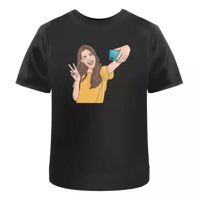 'chica selfie' T-Shirts / Camisetas para Hombre / Mujer (TA038716)