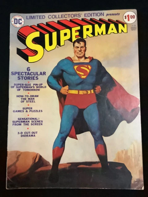 Superman DC Limited Collectors Edition C31 1974