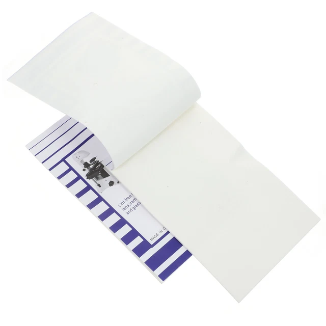 200 pz 100 pz lenti per fotocamera da viaggio soluzione carta detergenti asciugamani occhiali