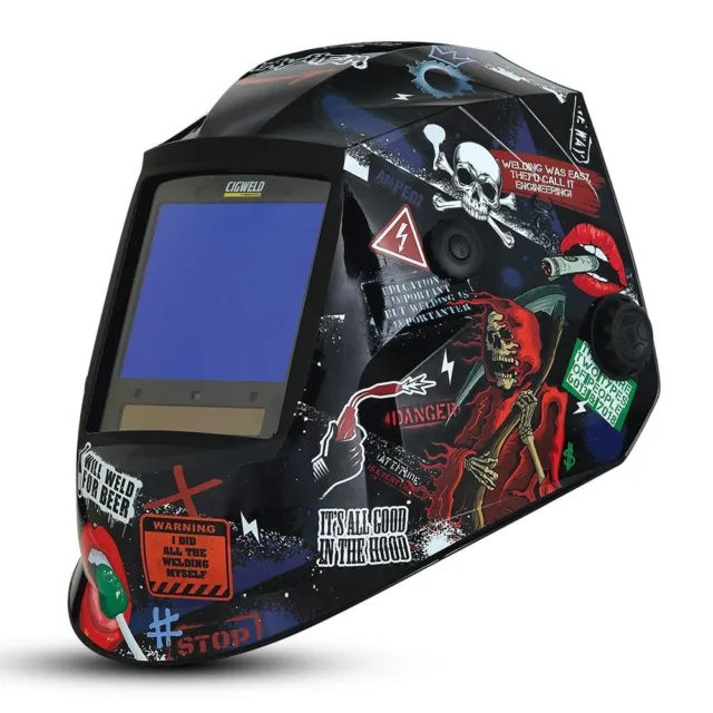 Cigweld Mayhem Auto welding helmet.