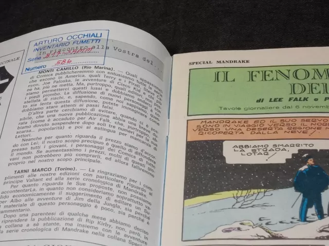 SUPER ALBO  161 - SPECIAL MANDRAKE : IL FENOMENO DEL CIRCO – Fratelli Spada 1965 3