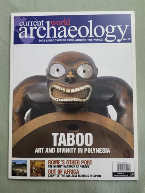 Current World Archaeology Magazine Dec 06/ Jan 2007, Issue 20 'Taboo'