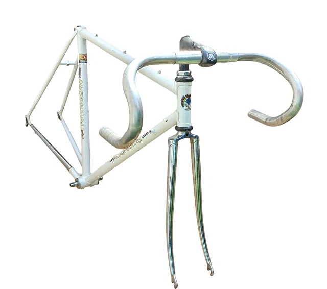 Cadre Vélo De Course Vintage Giamè En Acier Columbus Taille 52x54 - Occasion