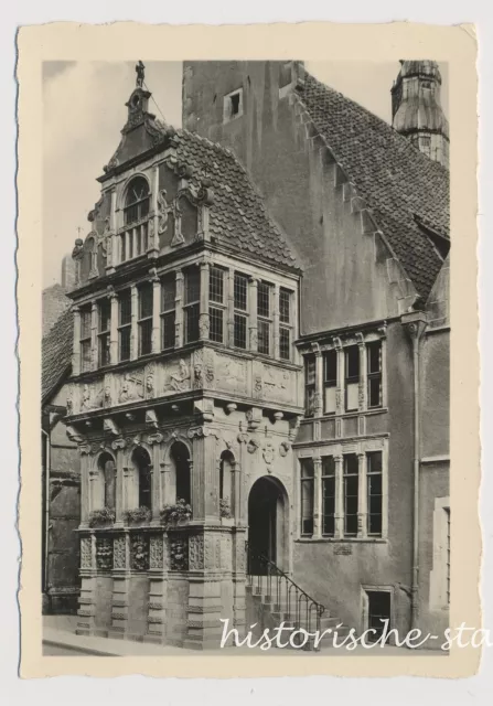 Lemgo 1935 - town hall - district lippe Bielefeld - old photo 1930s