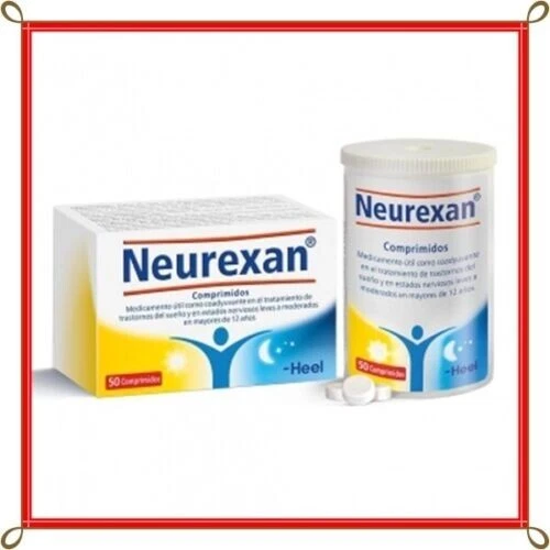 HEEL Neurexan 50 Tabletten OTC GB Schlaflosigkeit Ruhiger Schlaf Überaktiv Geist Angst