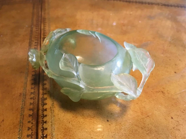Chinese Antique   Jade  bowl  Asian China