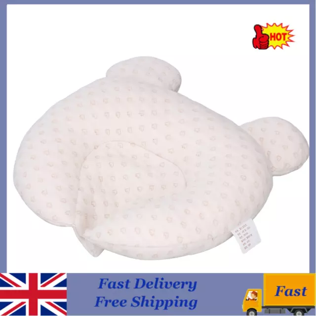Baby Pillow Newborn Breathable Cotton Infant Pillow Flat Head Syndrome