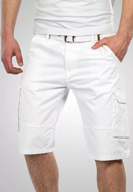Pantaloni corti store bianchi uomo