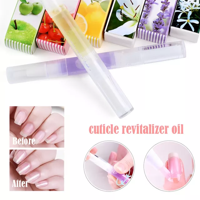 Nail Art Cuticle Revitalizer Oil Pen Brush Treatment Care Manicure Nutrition Pen 2