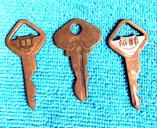 Ford Model A Key 3- VINTAGE FORD Auto Brass Keys Model A T $29.00 - PicClick CA