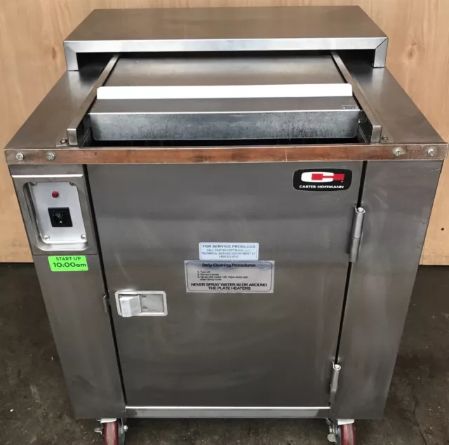 Carter-Hoffmann Cd27 Heated Enclosed Dish Cart, 160 Plate Capacity Rotary Style Carter-Hoffmann Cd27 Heated Enclosed Dish Cart, 160 Plate Capacity Rotary Style