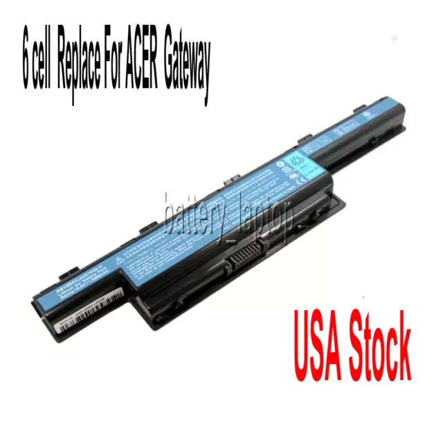 New For GATEWAY AS10D AS10D31 AS10D41 Laptop Premium 6-cell Li-ion BATTERY