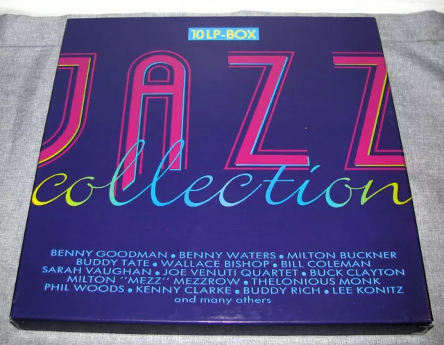 Jazz Collection 10 LP-Box Set - I Giganti Del Jazz - Italien 1982 -