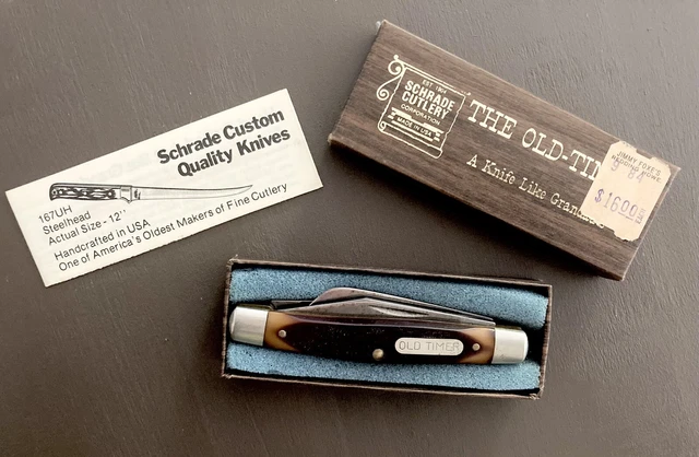 Vintage Old Timer Pocket Knife