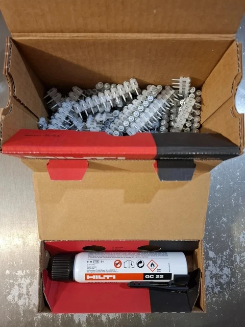 1000 Clous En Bande 38mm Pour Hilti GX3/GX100/GX120 - Destructiontools - Neuf