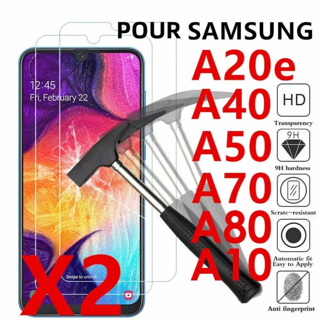 Vitre Protection Verre Trempé Film pour Samsung Galaxy A22 A53 A12 A13 A20e A33