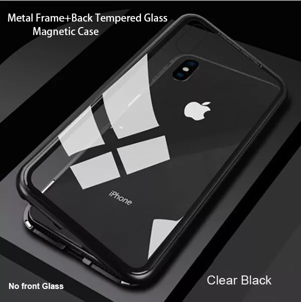 Tempered Glass Magnetic Phone Case For iPhone 11 Pro Max SE XR X XS MAX 7 8 Plus