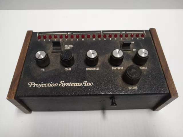 Vintage Projection Systems, Inc. Audio Video Project Box 8.5" x 5" x 3"