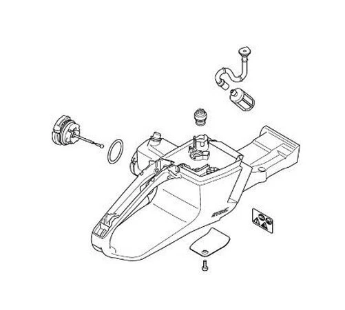 Couvercle D’embrayage Métal Pour Tronçonneuse MS 462 500i – Pièce Rechange 1142-640-1705