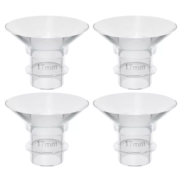 Inserts de bride de rechange en Silicone pour tire-lait, 4 pièces, petits