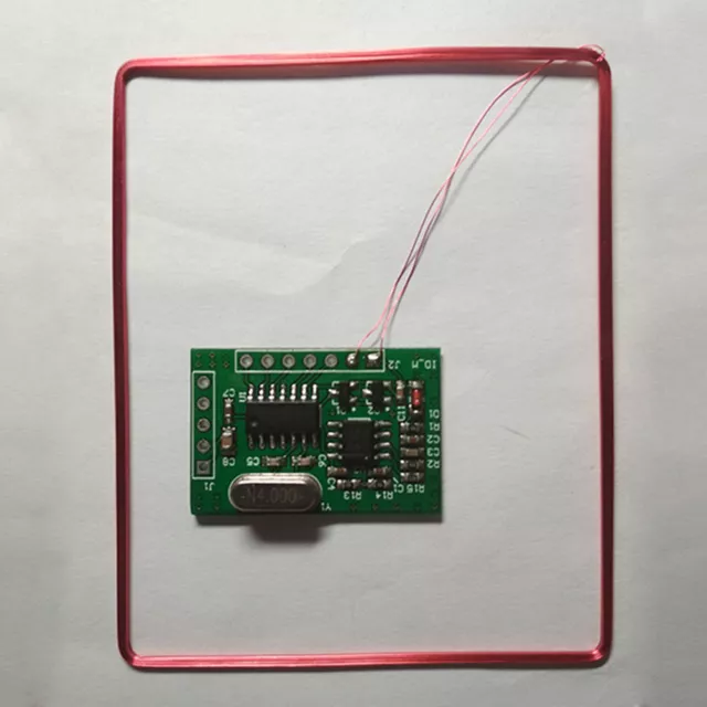 134,2 KHZ 5V  Tiermarke Lesemodul Ohrmarke Fußring Lesemodul EM4305 Ersatz BST