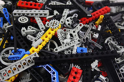 2069 LEGO Technic buco travi 1x9 GIALLO 2 pezzi 
