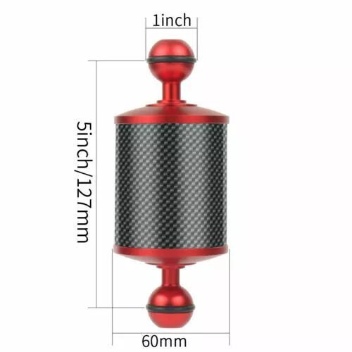 Upgrade Unterwasser-Kohlefaser-Schwimmauftrieb Aquatic Arm für Gopro DSLR-Kamera 3