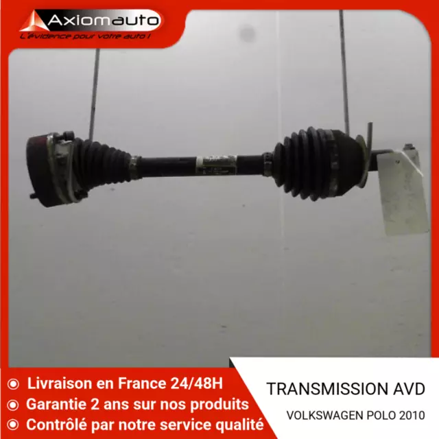 🇫🇷  TRANSMISSION AVANT DROIT VOLKSWAGEN POLO V Phase 1  2009-... 1.6